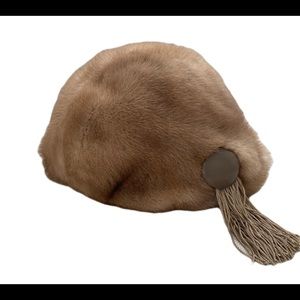 Vintage mink hat
